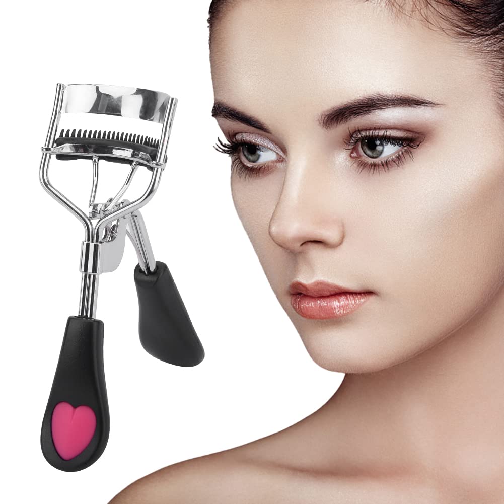 CfoPiryx 3 rizadores de pestañas con peine integrado, accesorio de pestañas postizas, herramientas profesionales de maquillaje para ojos para mujeres pestañas rizadas (tamaño 3 piezas)