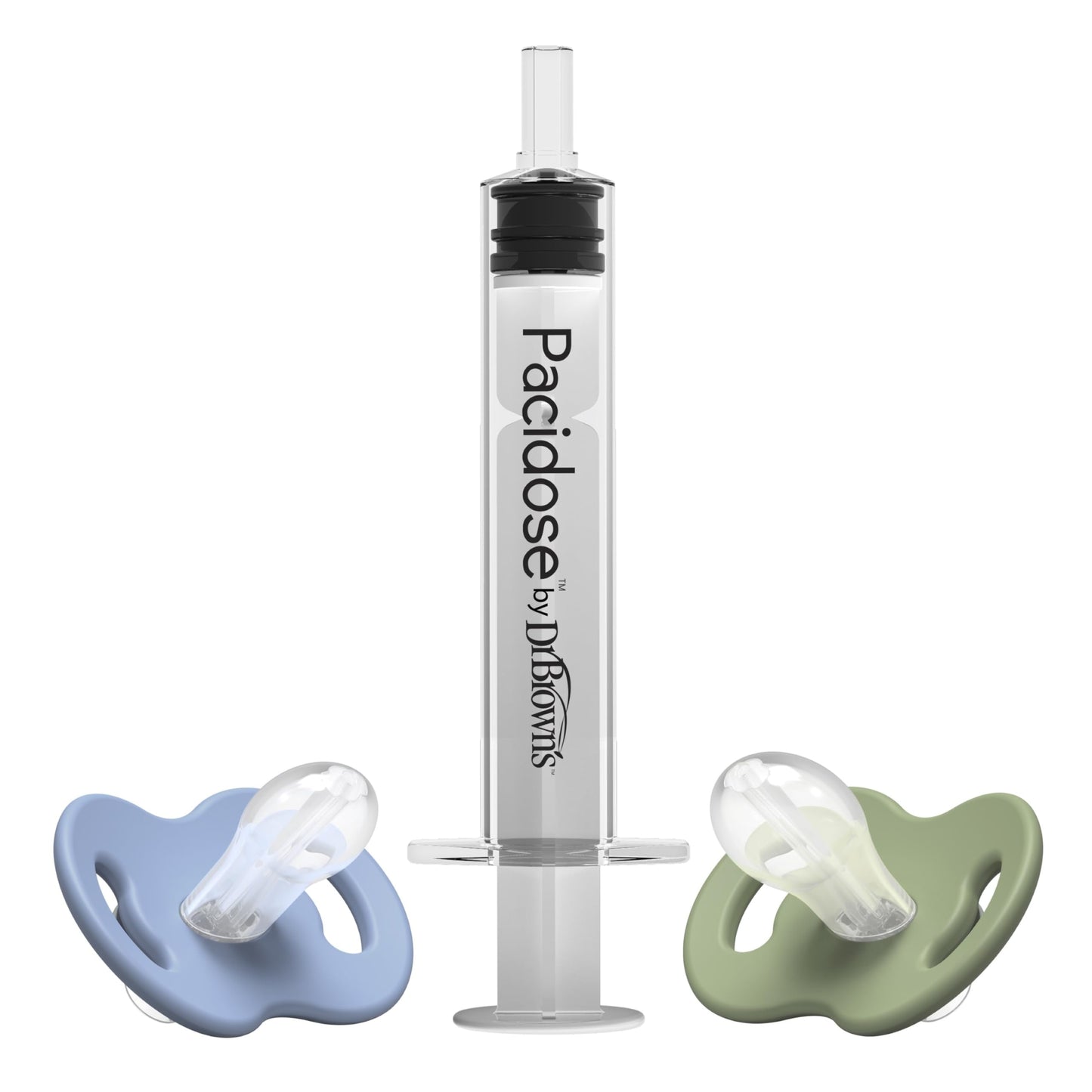 AGGIE MD Pacidose Pacifier Baby Medicine Dispenser with Oral Syringe | Newborn | 0-6 Months