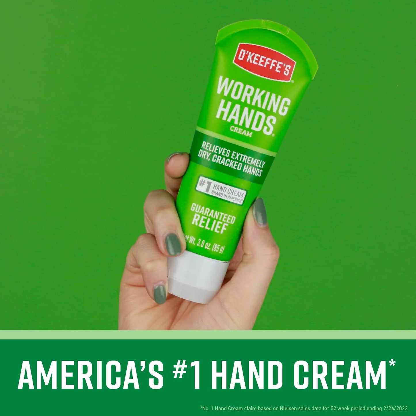 O'Keeffe's Working Hands - Crema para manos, tubo, 85 g, Tubo, Paquete de 2