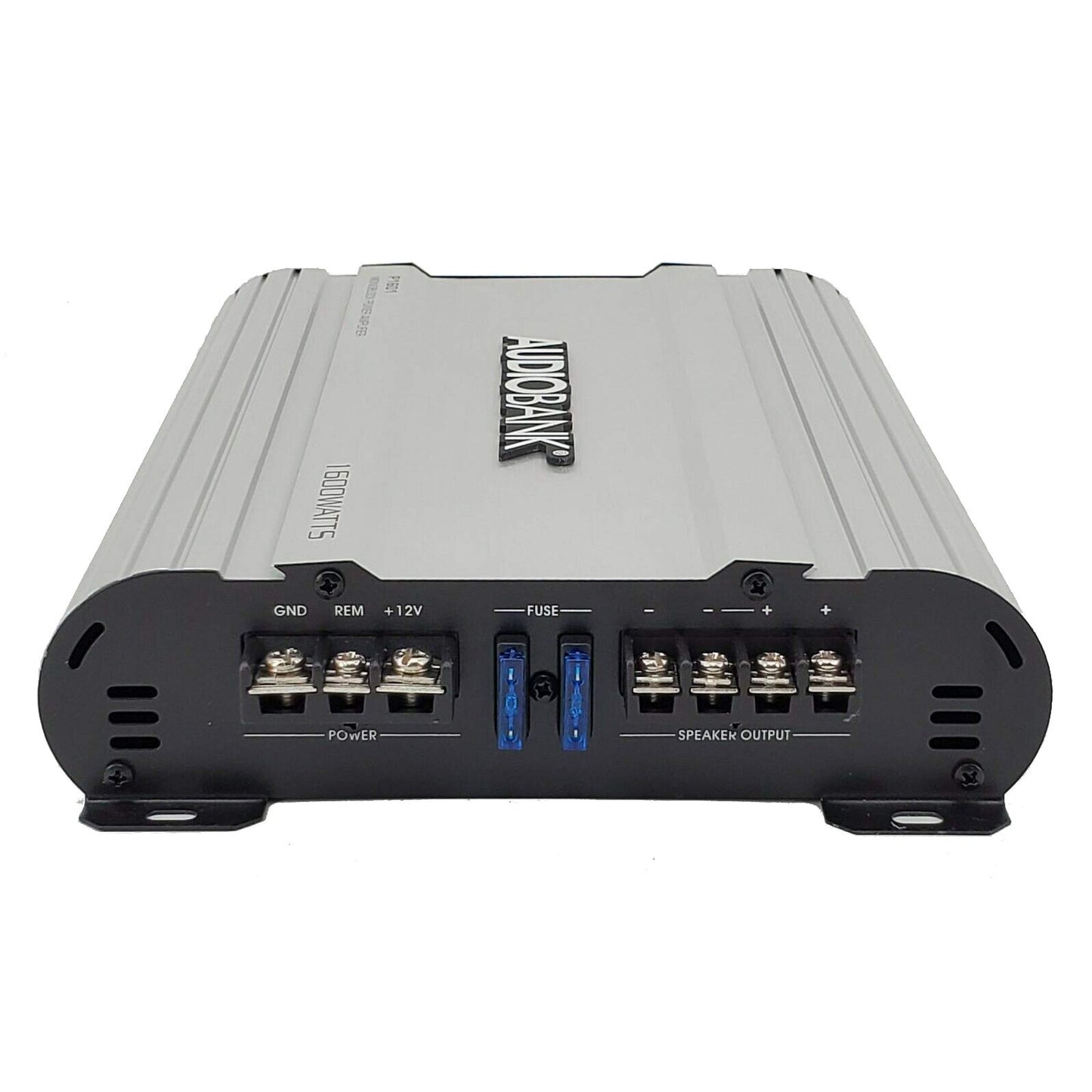 Amplificador Monobloque Audiobank AB Plata con Control Remoto y 1600 W de Potencia