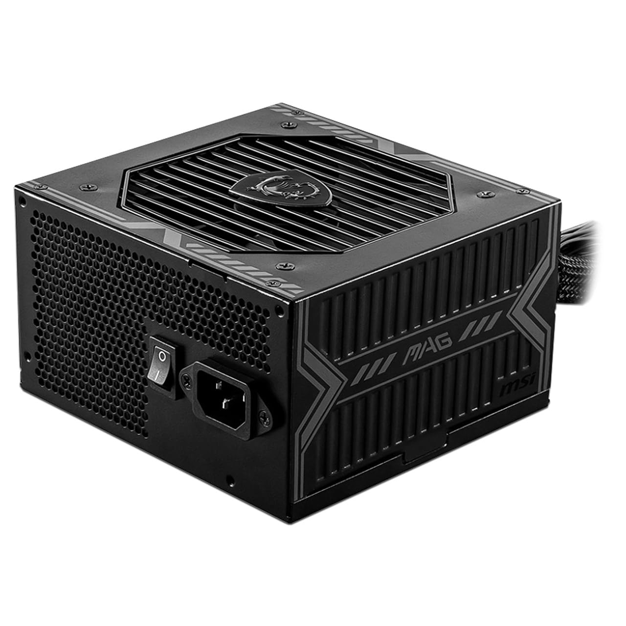 MSI Fuente de Poder mag A650GN II de 650W, 80 Plus Gold, ATX, Color Negro.