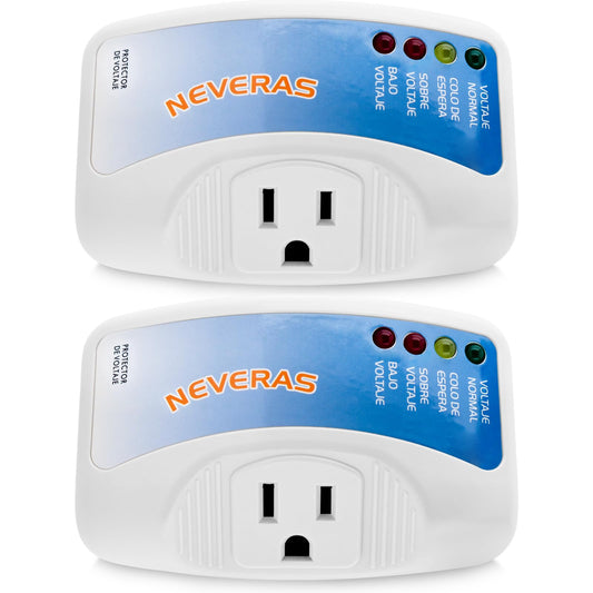 Protector de Voltaje UIOERGF 1440W para Refrigerador y Otros Dispositivos, Voltaje de Salida 120V, 12A