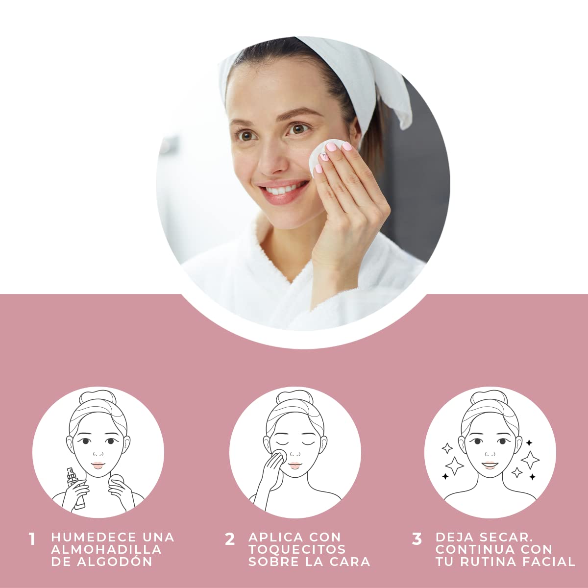 Kit Cuidado Facial: Tónico con Tea Tree + Agua de Rosas con Aloe Vera y Vitamina C - La combinación IDEAL para una Piel RADIANTE e HIDRATADA. 125 ml