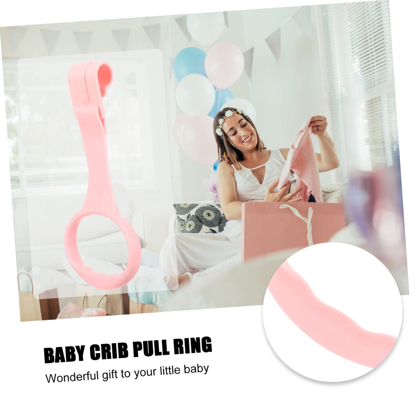 Anillos de Aprendizaje de Pie para Niños Ajustables y Asistentes de Caminata Rojos