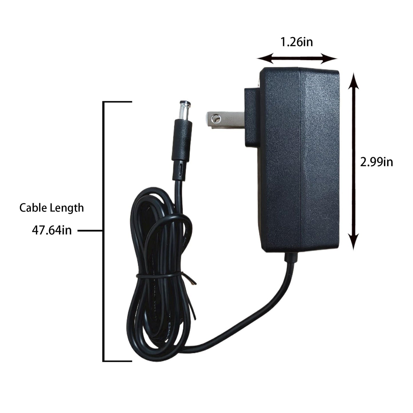 Adaptador de Corriente VSDISPLAY Negro Compatible con SC24W-1202000U