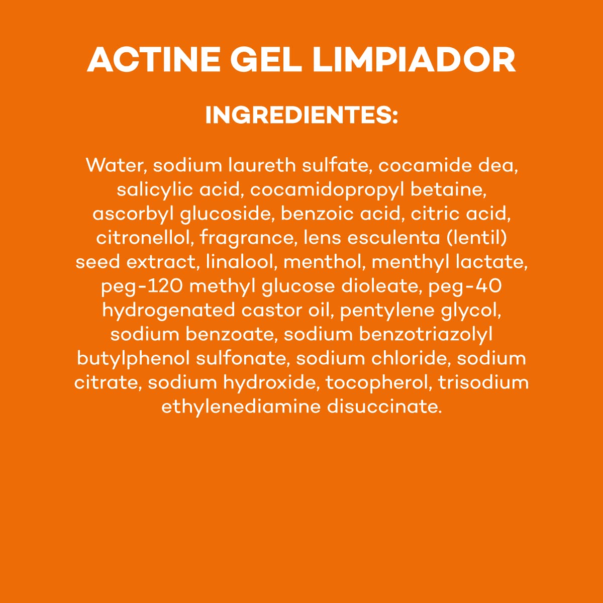 Darrow Actine Gel Limpiador Facial con Vitamina C, 140ml