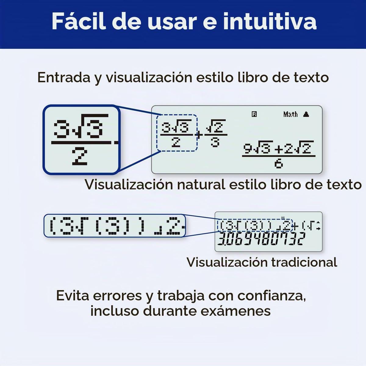 Calculadora Científica Casio Blanco FX-300ESPLSB-WAIT