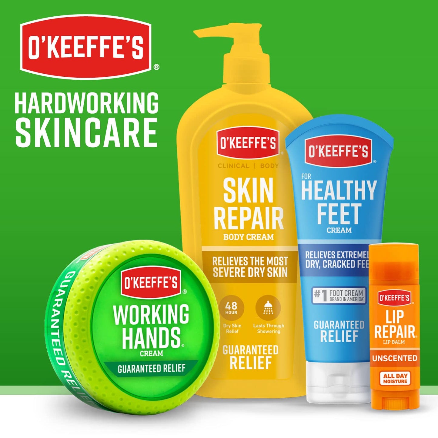 O'Keeffe's - Crema para pies Healthy Feet, tarro de 3.2 onzas (paquete de 2)