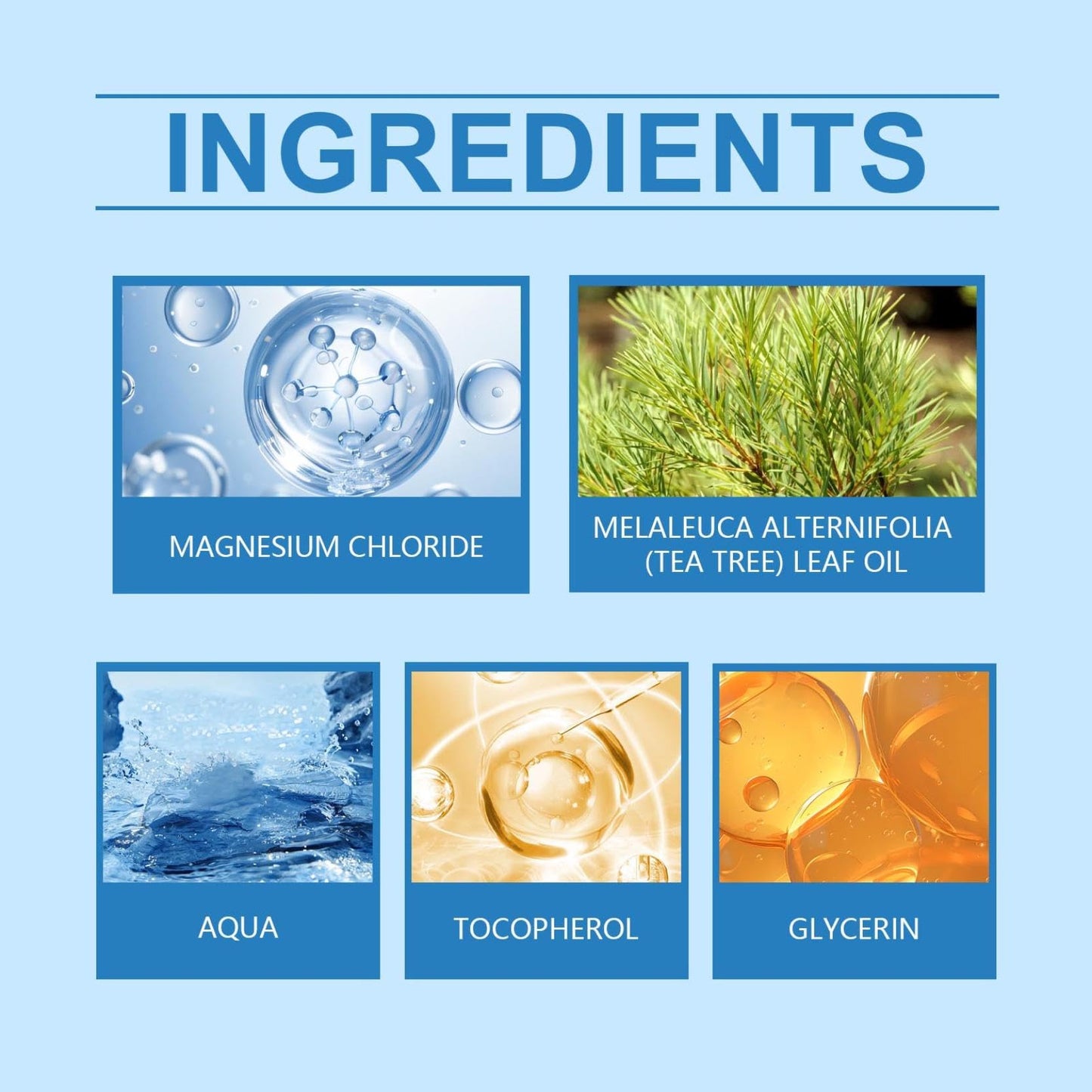 Spray Natural Orgánico de Aceite de Magnesio para Mejorar el Sueño - 60ml