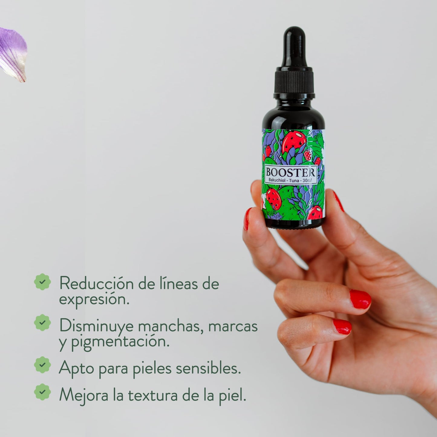 Serum Facial Antiedad con Bakuchiol y Escualano Tratamiento Rejuvenecedor 15 ml