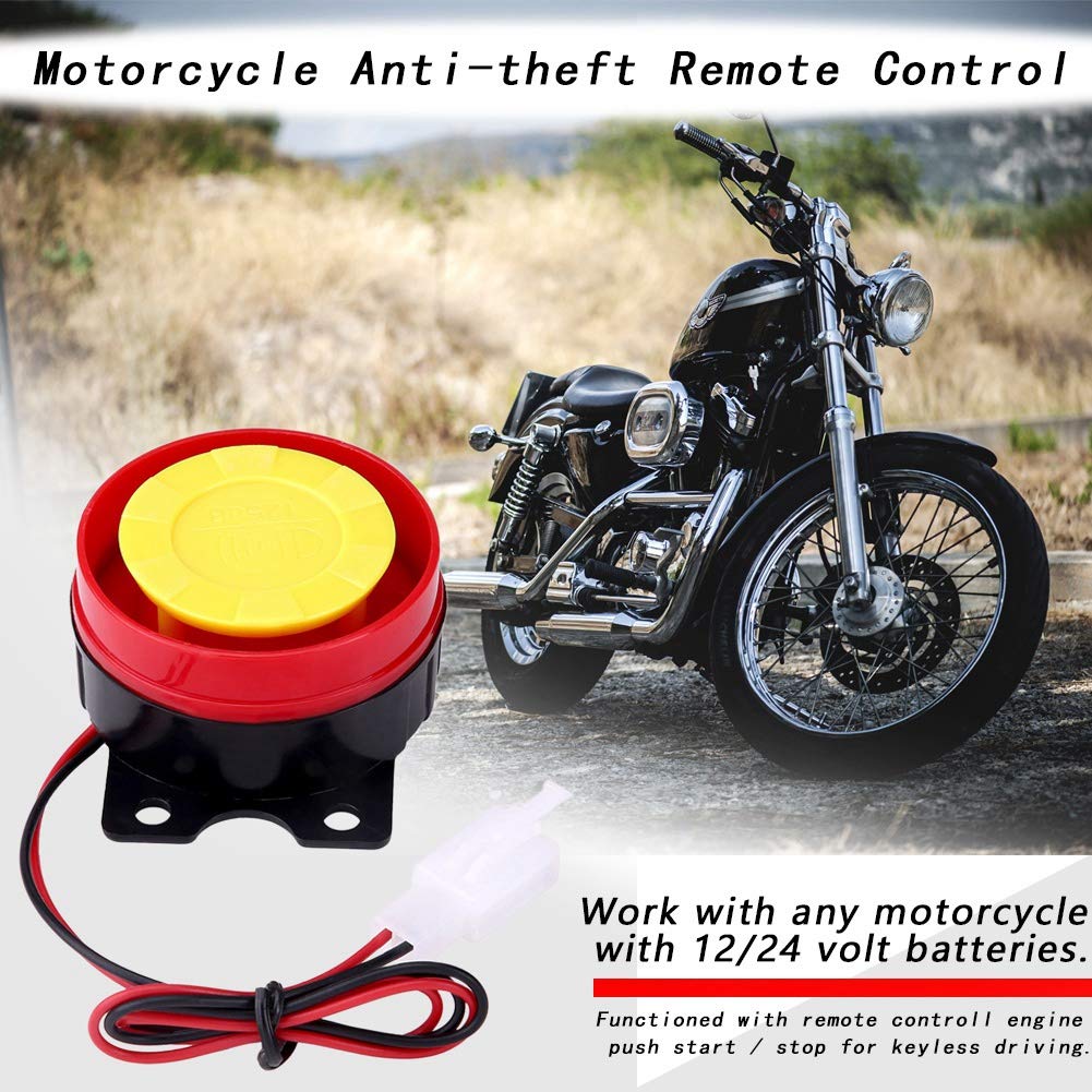 12v Alarma de Motocicleta, de Alarma Universal Control Remoto del Motor de Arranque 125db