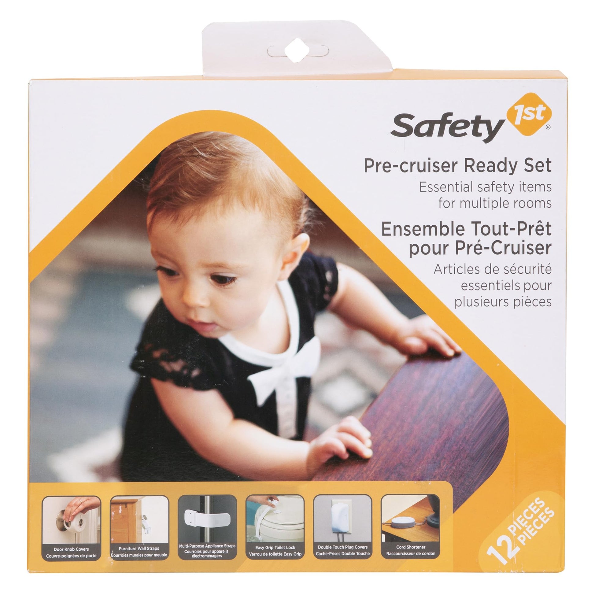 Kit de Seguridad Safety 1st a Punto de Caminar 12 Piezas Blanco