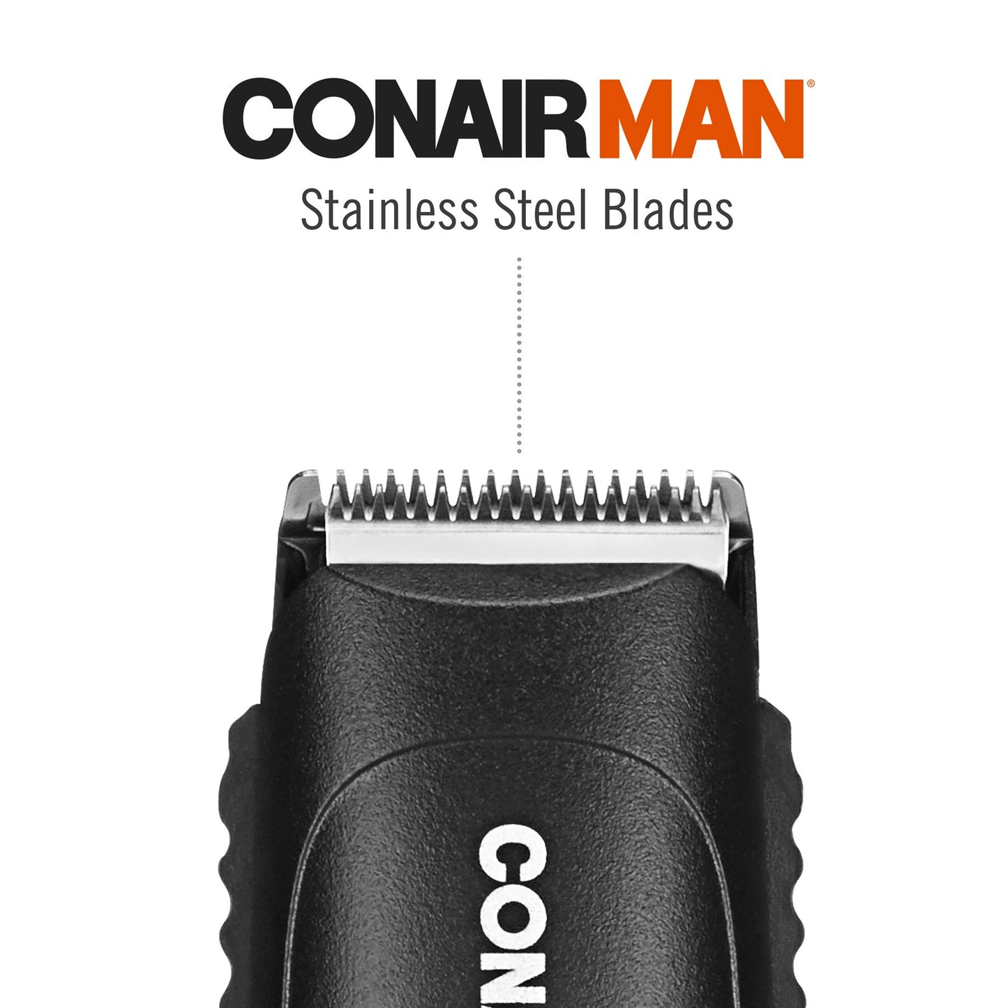 Cortadora de barba y bigote ConairMAN, cortadora de barba y bigote a batería