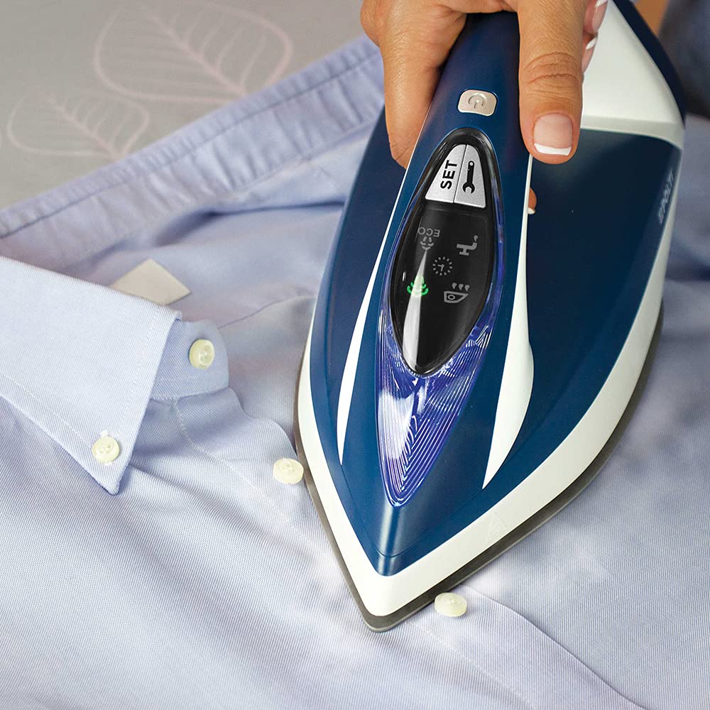 Plancha con Generador de Vapor Polti Vaporella Express VE30.10 Azul y Blanco con Tecnología One Temperature