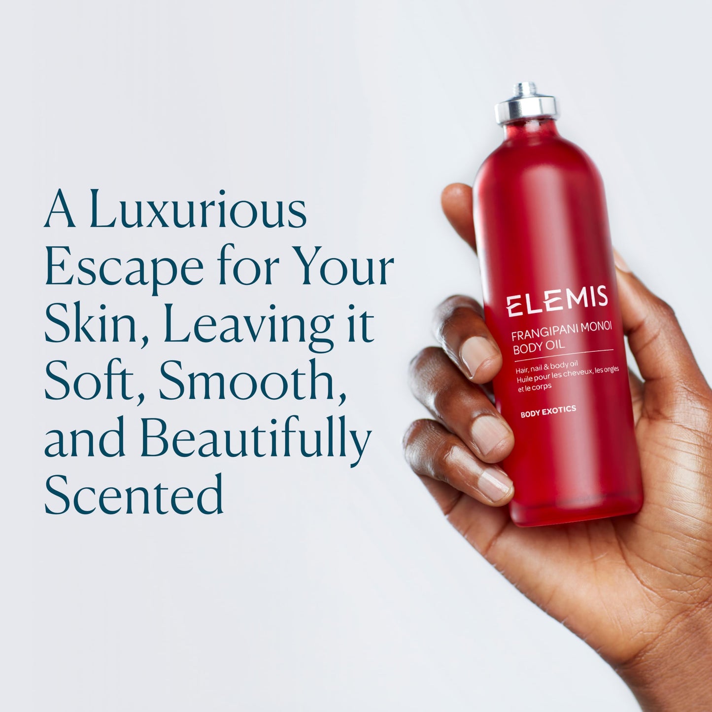 ELEMIS Frangipani Monoi Body Oil - Hair, Nail, and Body Oil, 3.3 fl. oz.