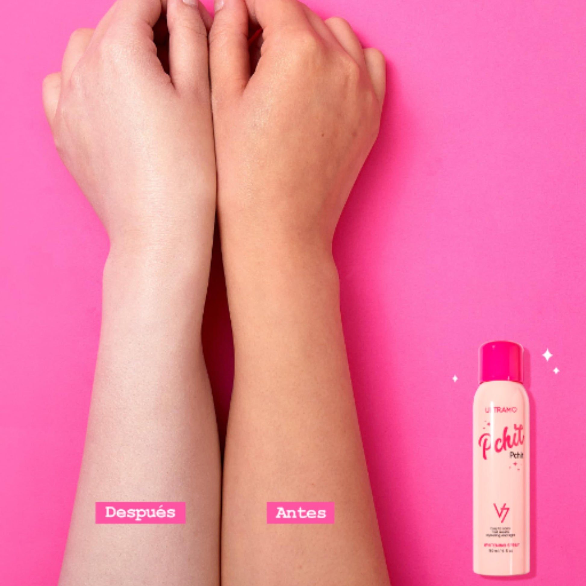 V7 Spray ULTRAMO Iluminadora Crema Hidratante Tonificante para Rostro | Brightening and Frivolous Crema Normal para Aclarar E Hidratar La Piel, Natural Nude Makeup Lazy Cream para Levantar El Color de La Piel