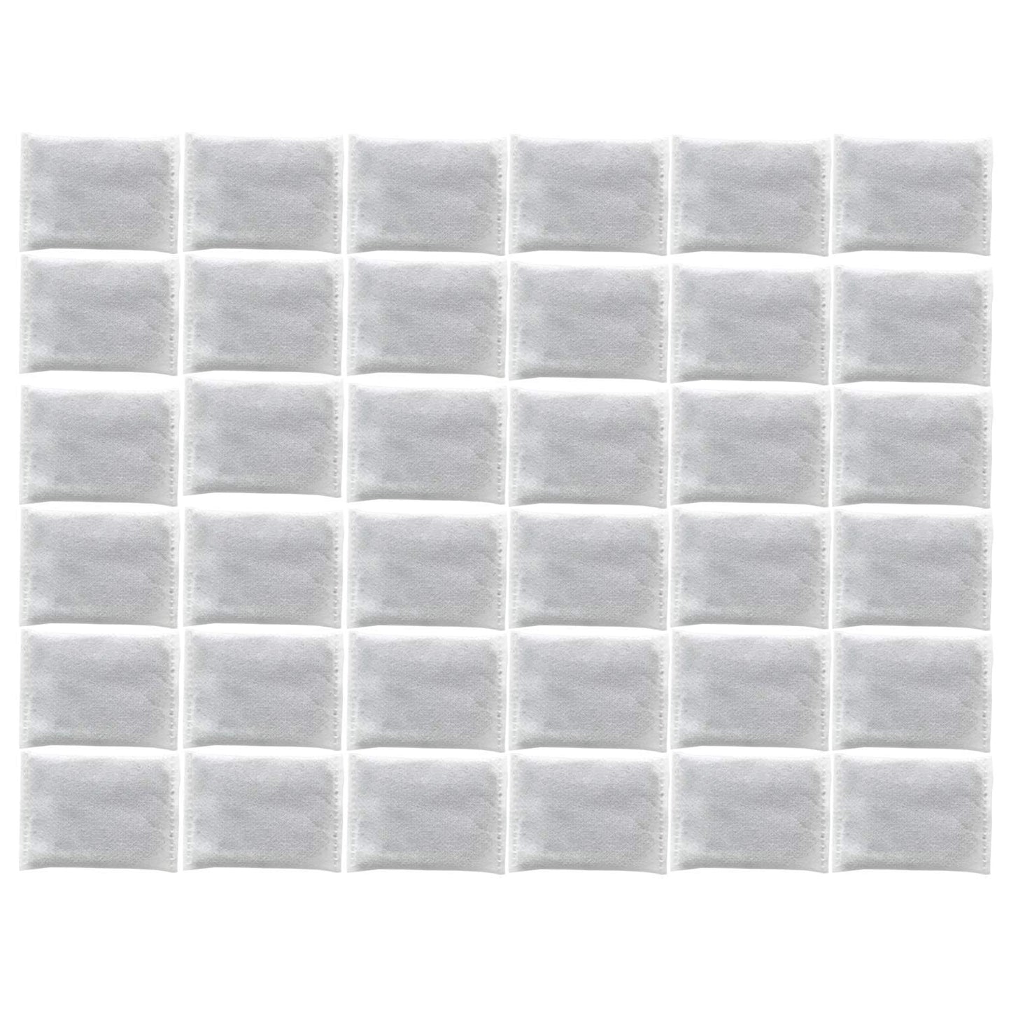 Activated Charcoal Water Filter Replacements - Great for Megahome and Other Countertop Water Distillers - Pack of 36 - Deluxe Version
