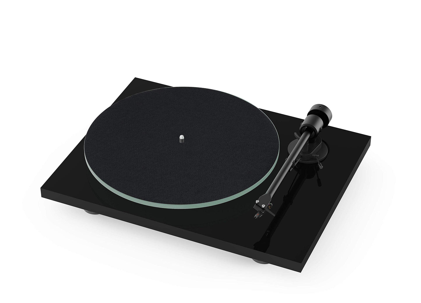 Pro-Ject T1 Evo BT - Tocadiscos con Bluetooth (negro brillante)
