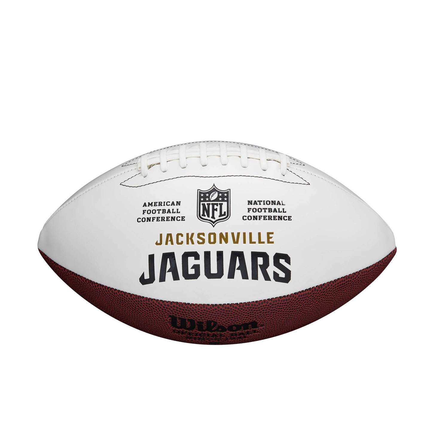 Balón de Fútbol Americano Wilson NFL Live Signature Jacksonville Jaguars Tamaño Oficial