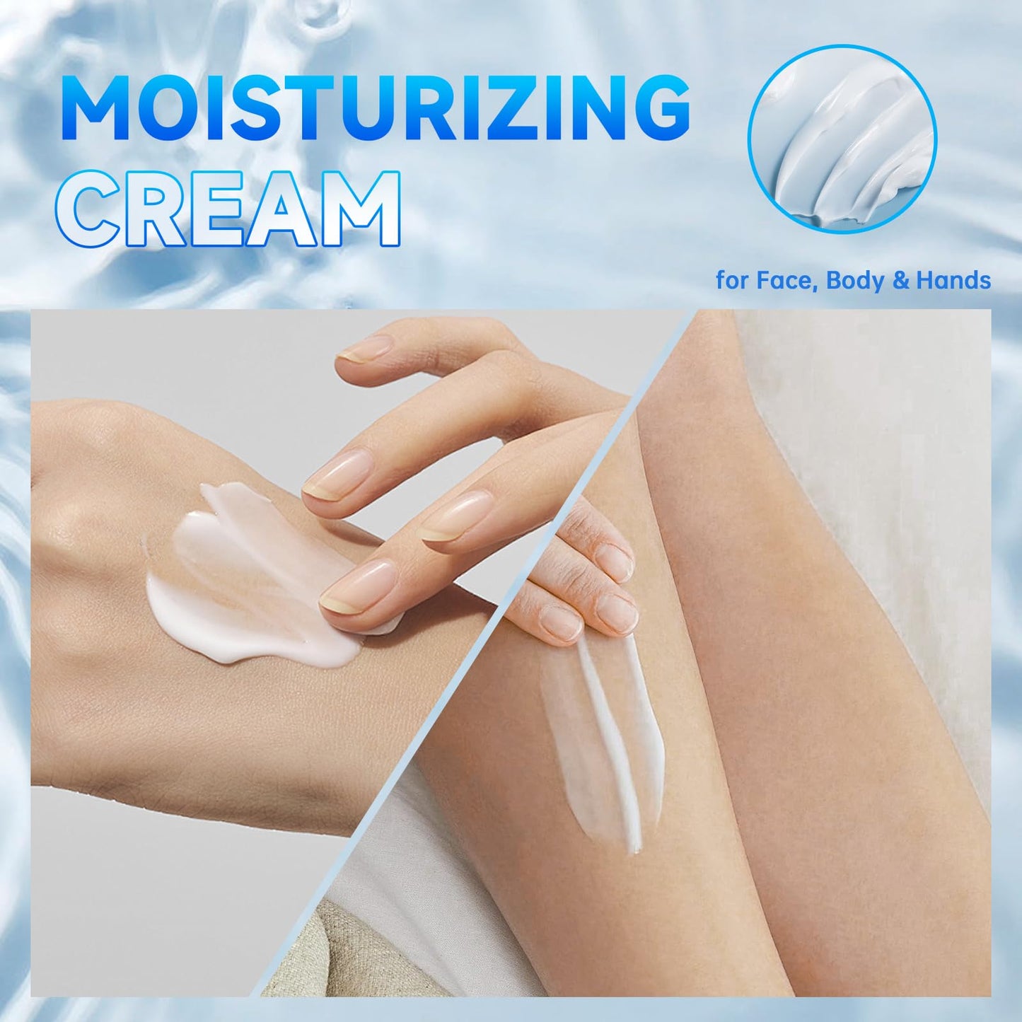 VGO-Crema hidratante facial de uso diario con mucina de caracol al 92% en gel reparador e hidratante para pieles secas y sensibles, todo tipo de pieles, 50 g/1,76 oz