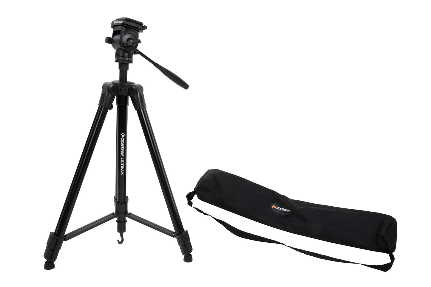 Celestron 93612 Ultima - Trípode de Cabeza inclinable para un Punto de visión, Binocular o cámara