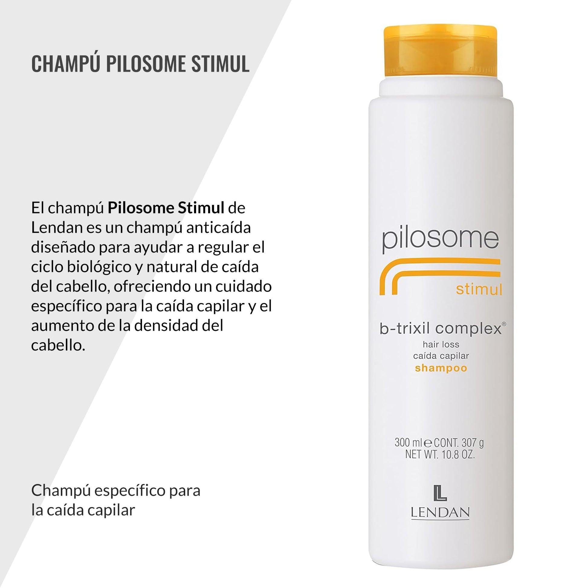 Shampoo Pilosome Lendan Anticaída para Hombre