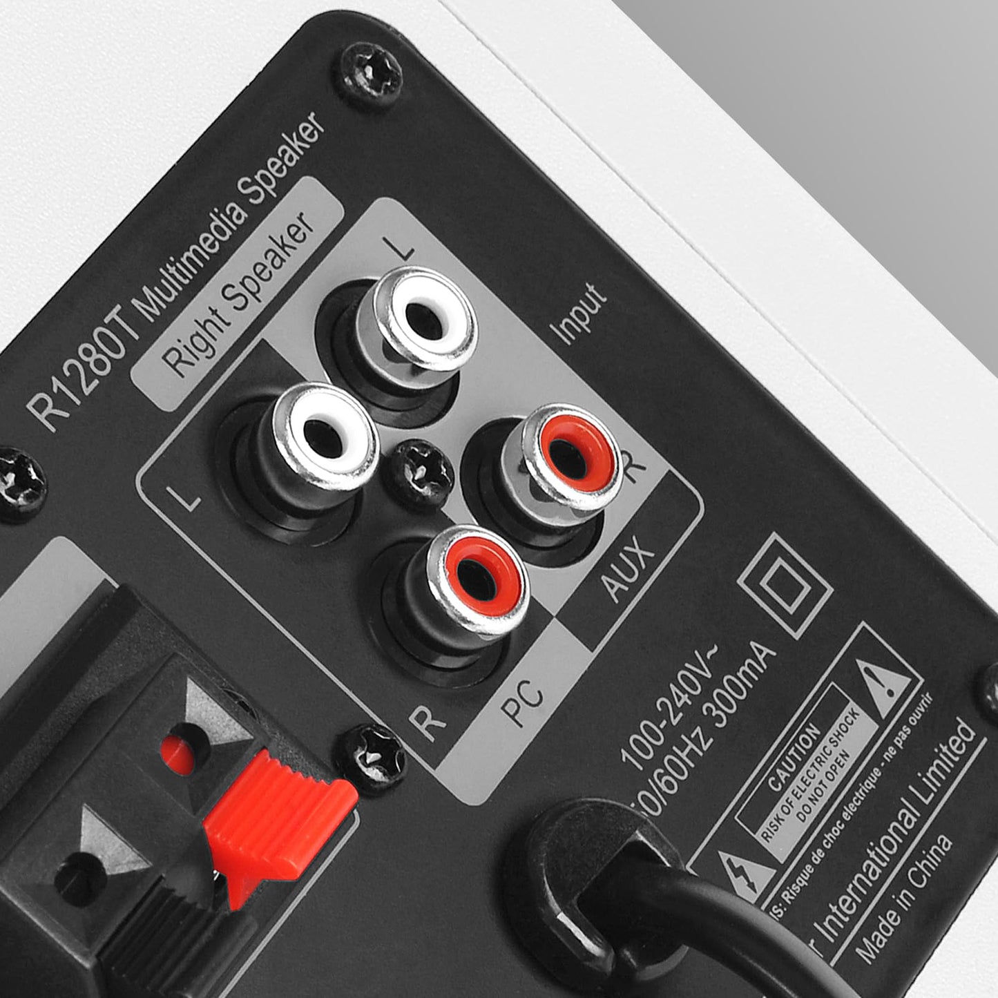 EDIFIER 1280T Bocinas Color Blanco (de 2 vías, 1.0 Canales, Alámbrico, RCA, 44W)
