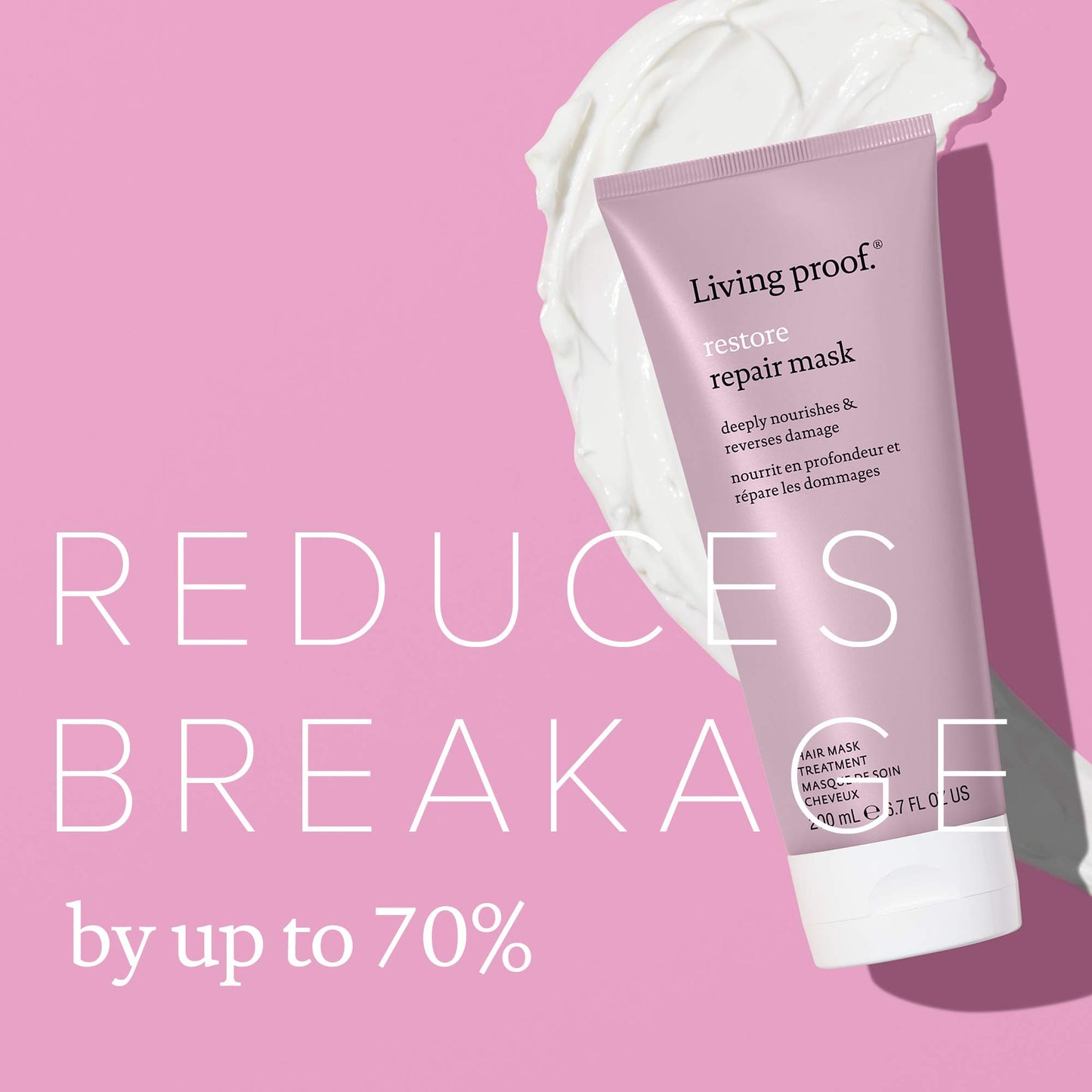 Living Proof máscara de reparación de restauración - 200 ml, 6.7 onzas líquidas