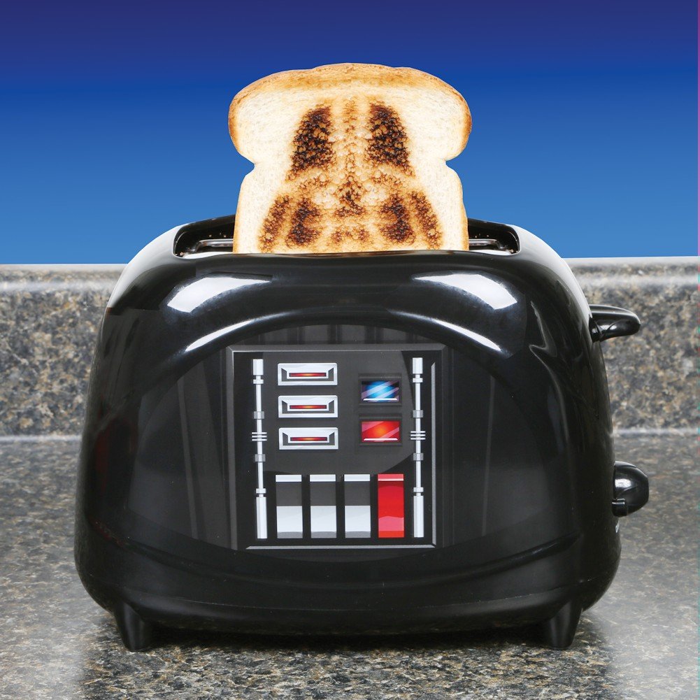 Star Wars Darth Vader tostador imperio de dos rebanadas