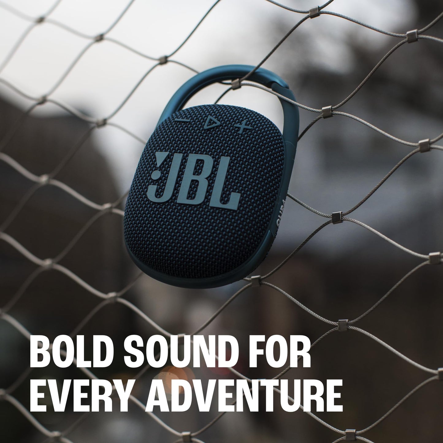JBL Clip 4 Altavoz portátil con Bluetooth, batería integrada, función Impermeable y Resistente al Polvo - Negro (JBLCLIP4BLKAM) (Reacondicionado)