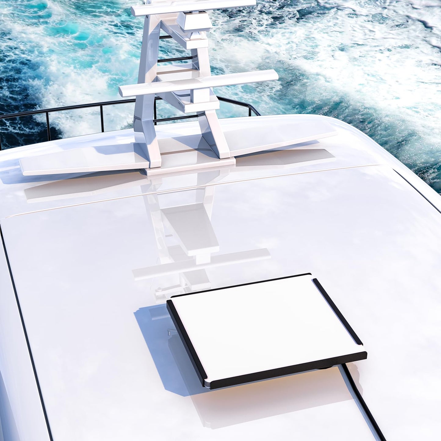 BFDQWR - Kit de montaje magnético profesional para Starlink, sistema universal de liberación rápida para coches y barcos, acero graduado, resistente a la intemperie, diseño de protección de 360°