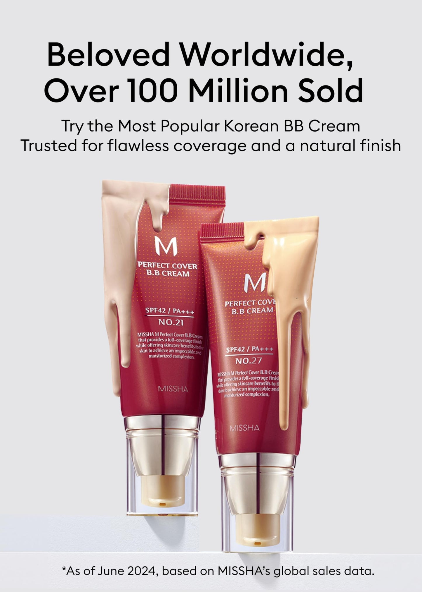 Missha M Perfect Cover BB Cream SPF 42 PA No 27 Honey Beige