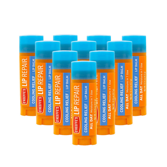 Lápiz de Reparación de Labios O'Keeffe's Refrigerante 10 Pack
