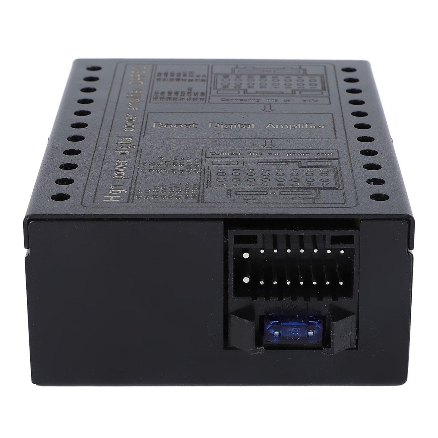 Amplificador DSP para Automóvil Clase AB Compatible con Sistemas de Sonido 2/4 Ohmios DC12V