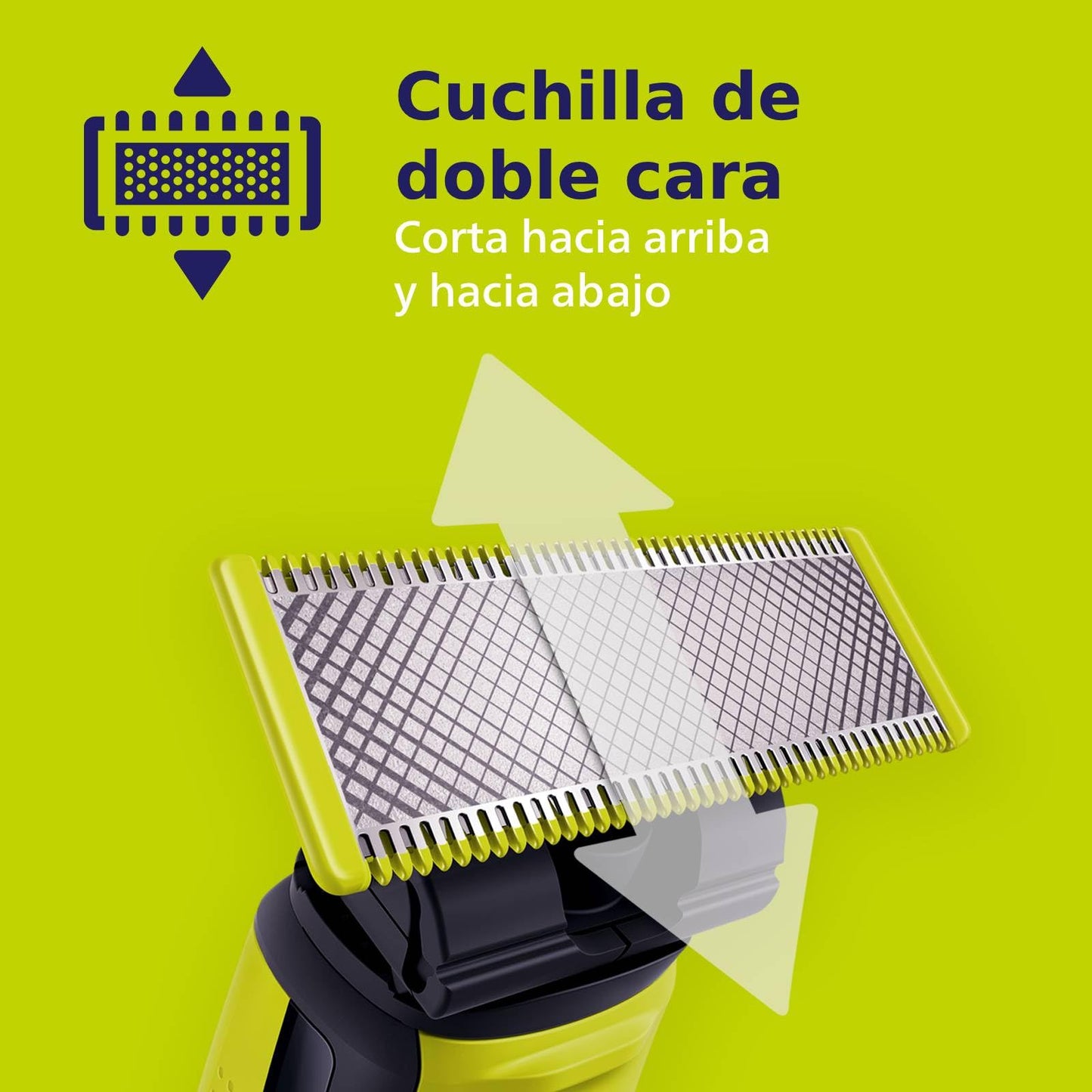 Philips OneBlade Cuchilla de Repuesto Original, 1 pieza, QP210/51