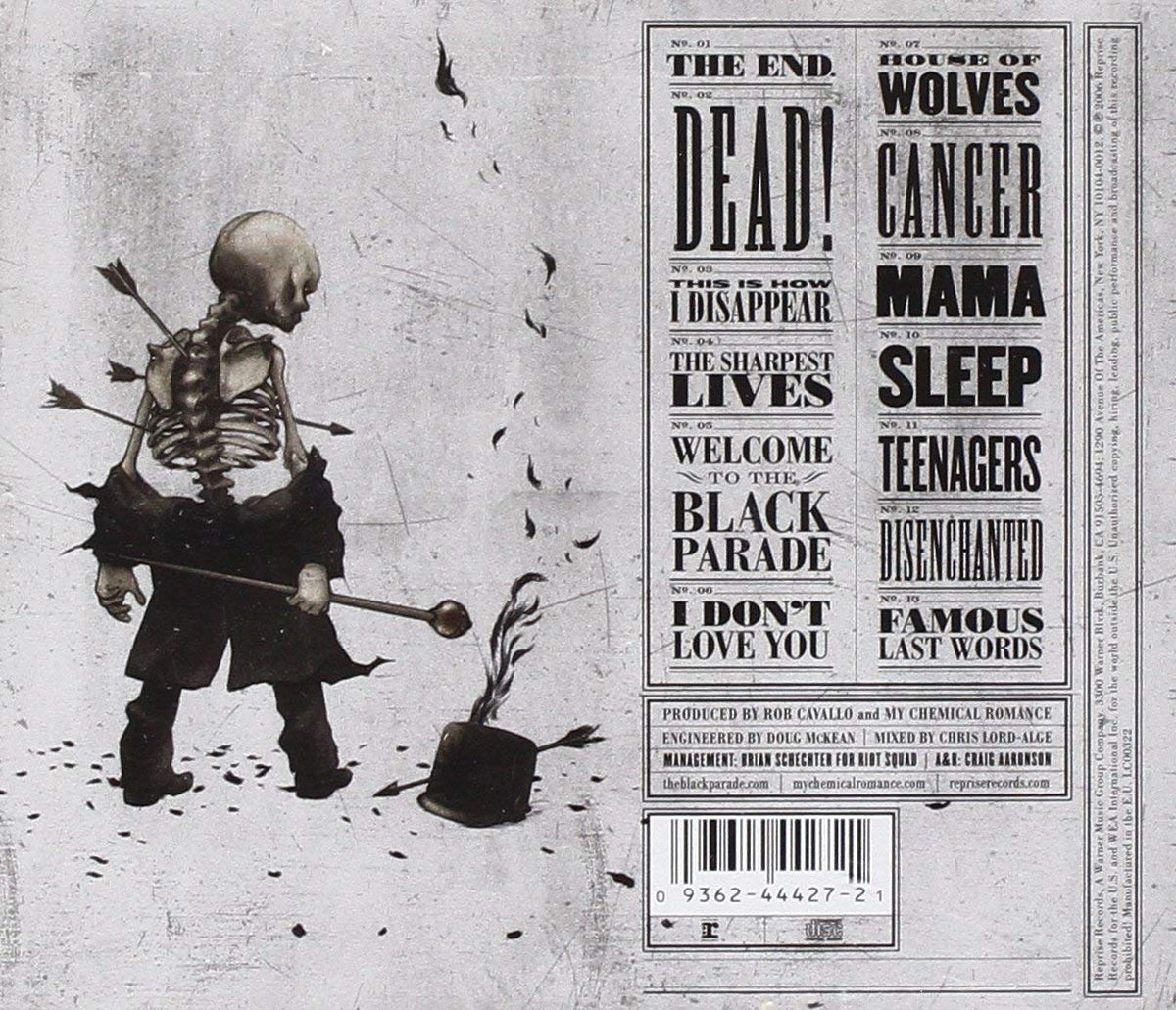 Three Cheers For Sweet Revenge - Black Parade - My Chemical Romance 2 CD Album Bundling