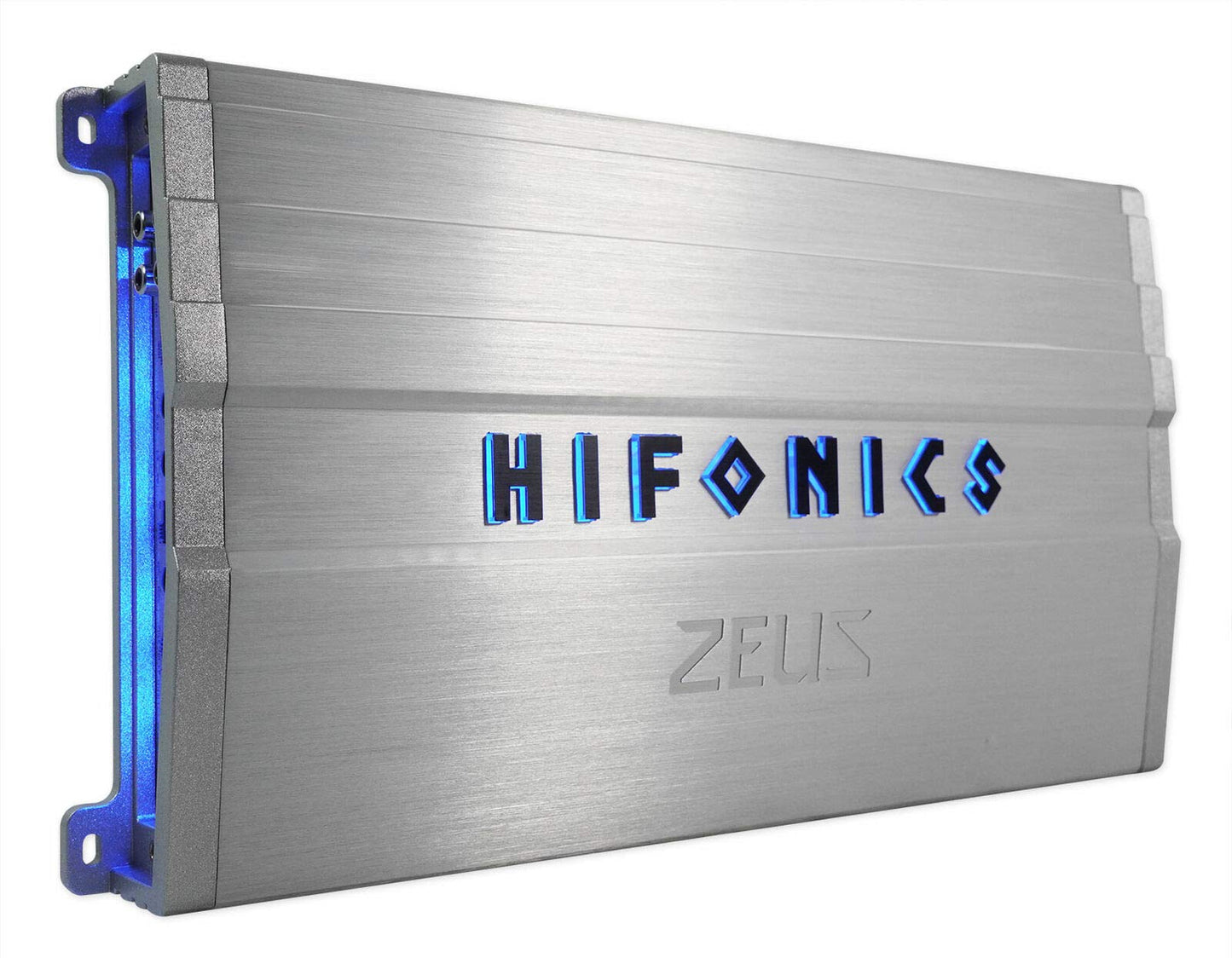 Hifonics ZG-1200.4 Zeus Gamma 1200 W 4 canales amplificador de audio puenteable de rango completo clase A/B Amp para automóvil y vehículos con soporte magnético de gravedad para teléfono
