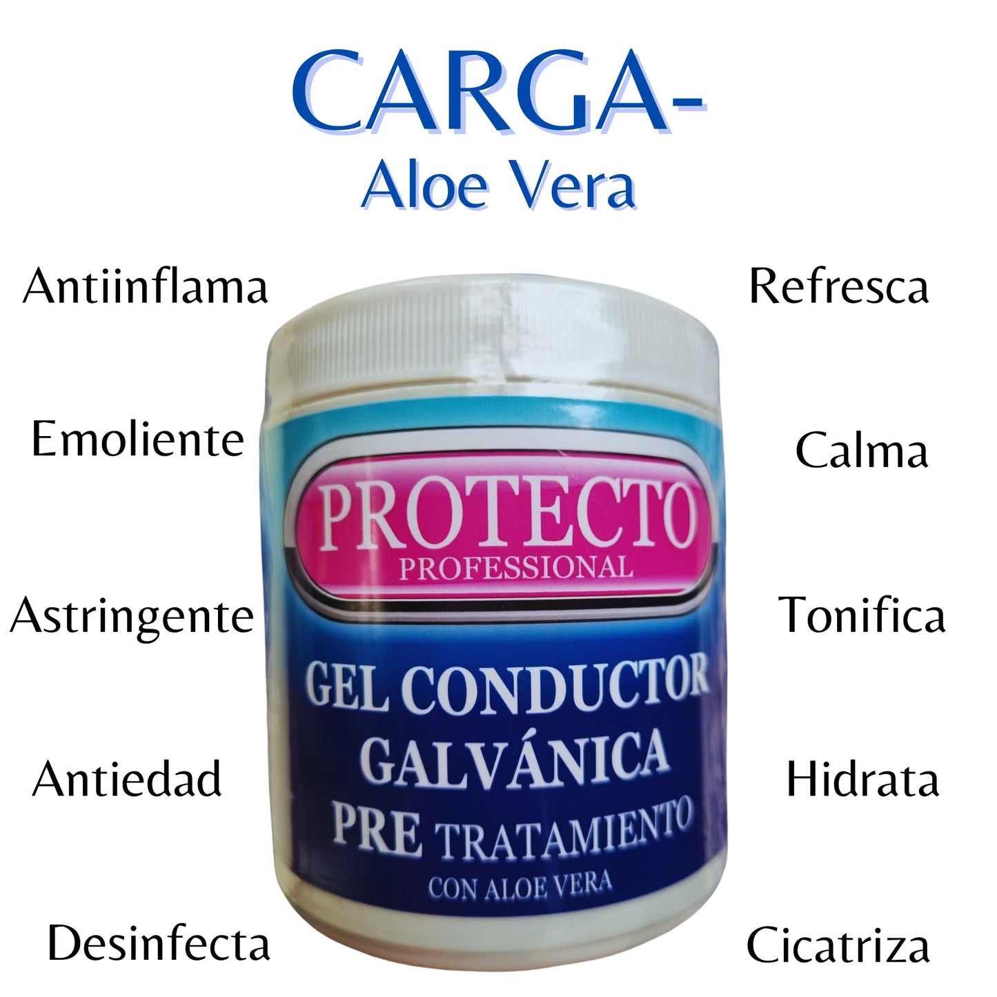 Kit Gel Facial Galvánica Compatible Nuskin Pre Y Tratamiento