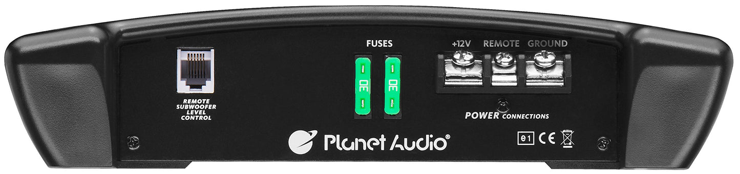 Amplificador de Coche Planet Audio Monoblock 3000 Vatios con Control Remoto de Subwoofer