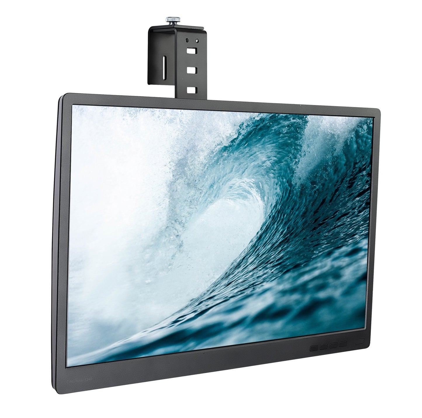 Accesorio para Colgar Monitor Mount-it! Negro con Soporte VESA Ajustable en Altura para Pantallas de 17" a 32"