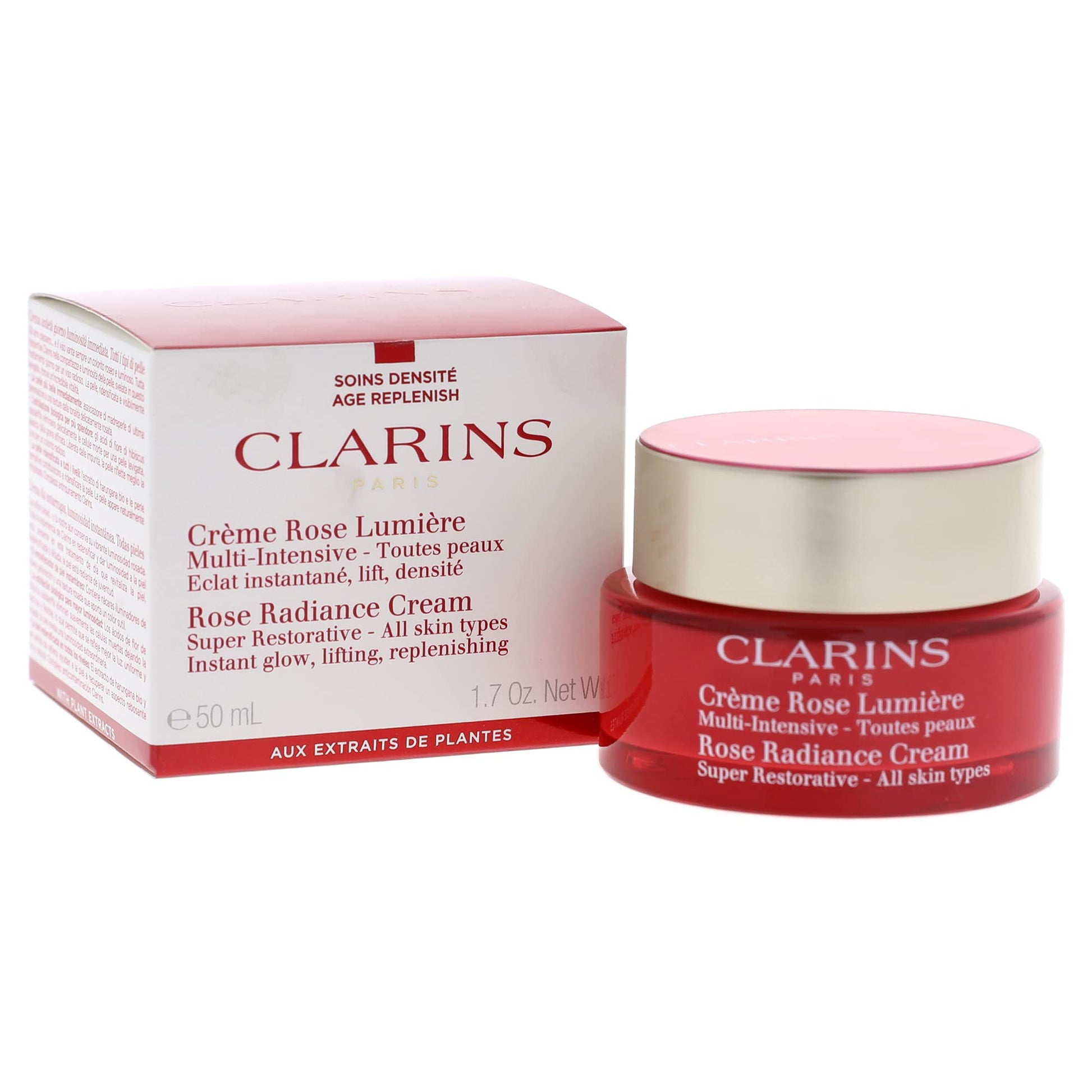 Crema Clarins Rosa Lumiere 50 ml 1 Unidad