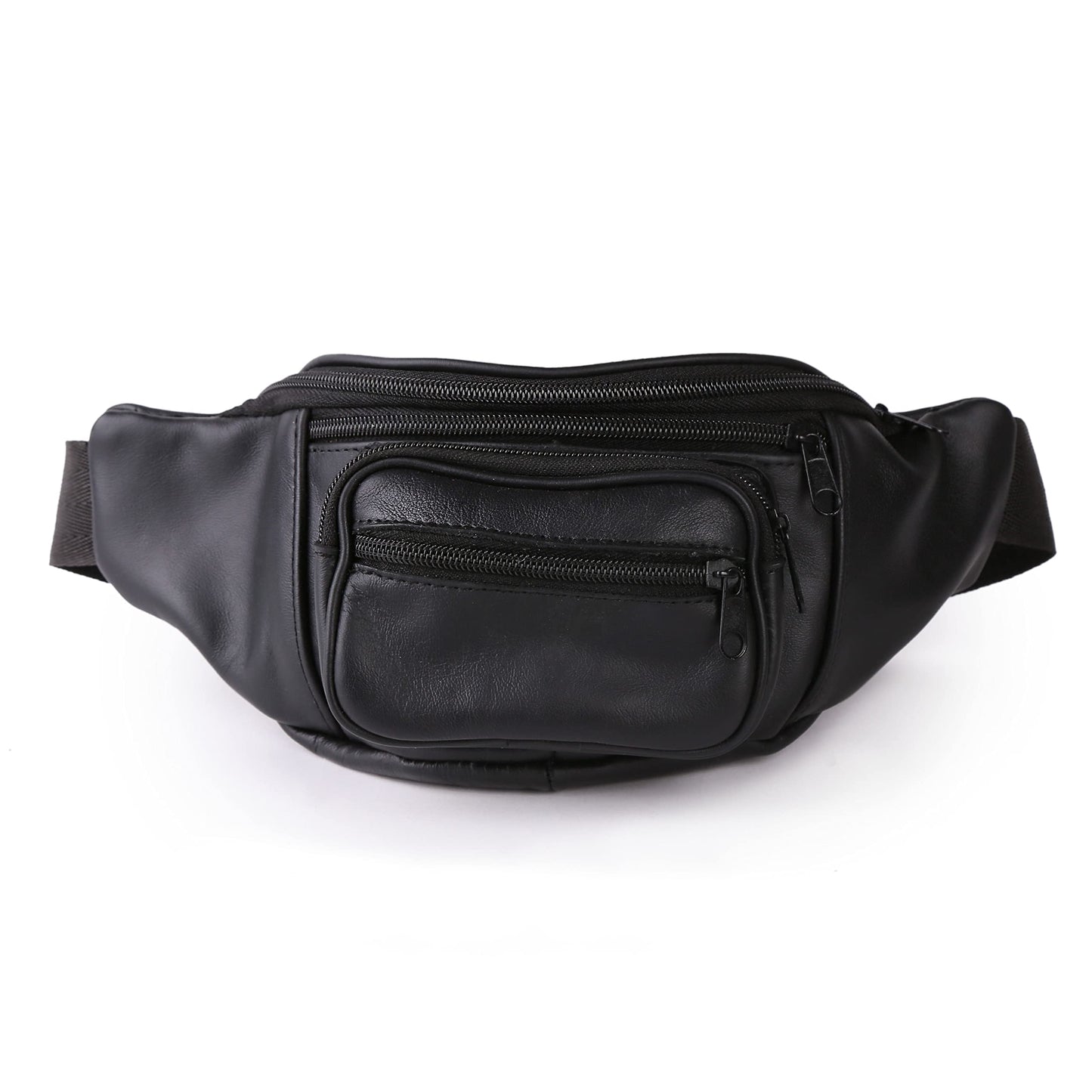 Cangurera de Viaje de Piel Original para Hombre y Mujer