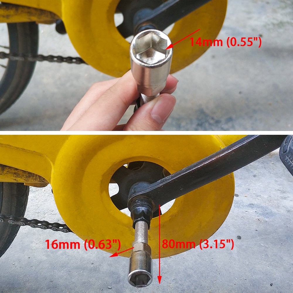 Extractor de Manivela Senzeal Bicicleta Kit de Herramientas de Reparación