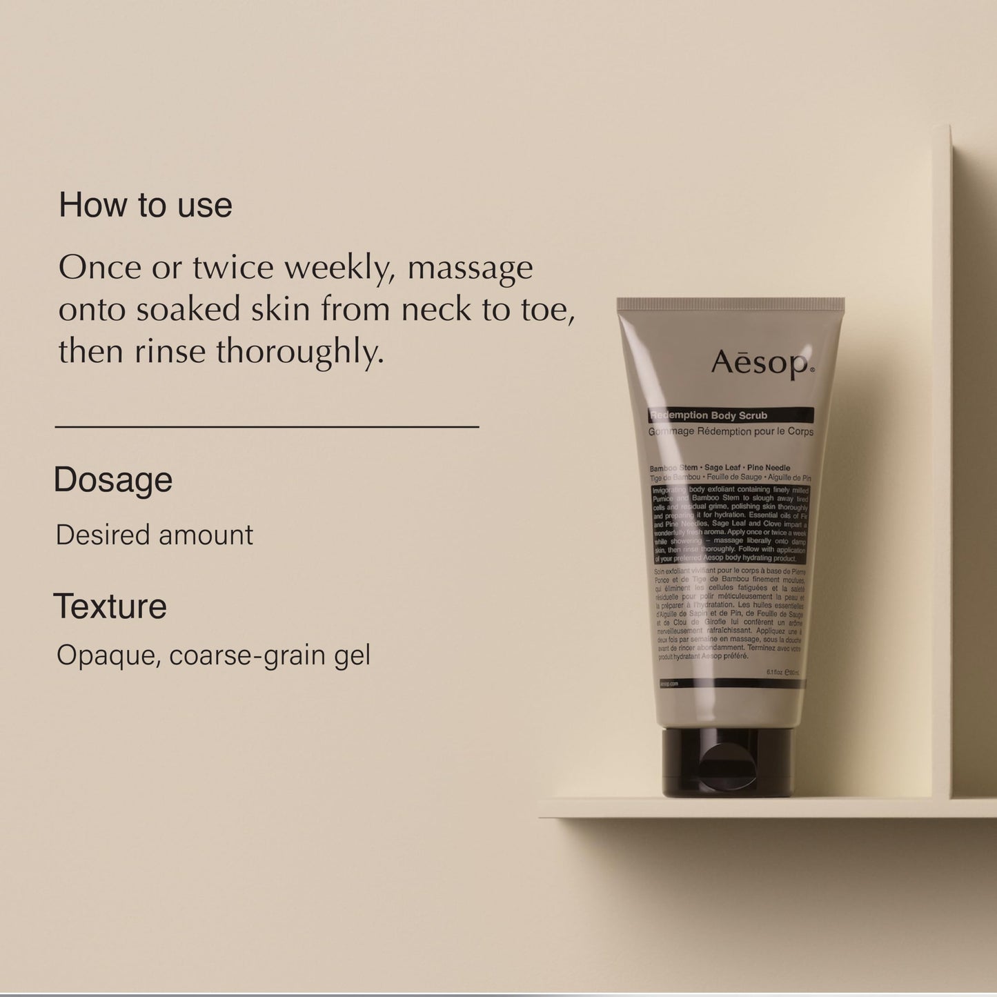 Exfoliante Corporal Redemption 180ml