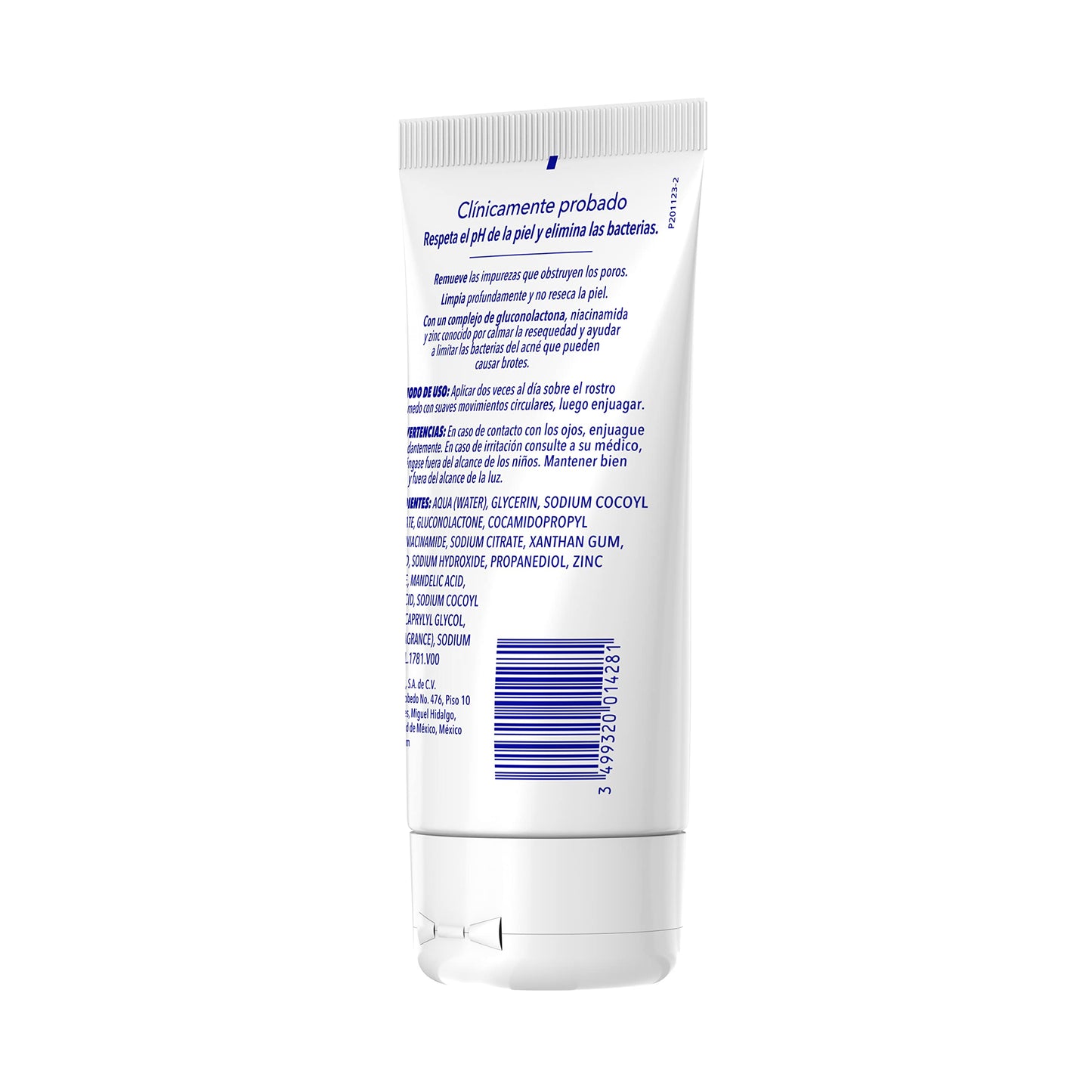BENZACARE Ph Control Limpiador Facial 1 pz 150 ml Limpiador Antibacterial para Piel Propensa a Barros Ayudando a Controlar el Acné Dermatológicamente Probado