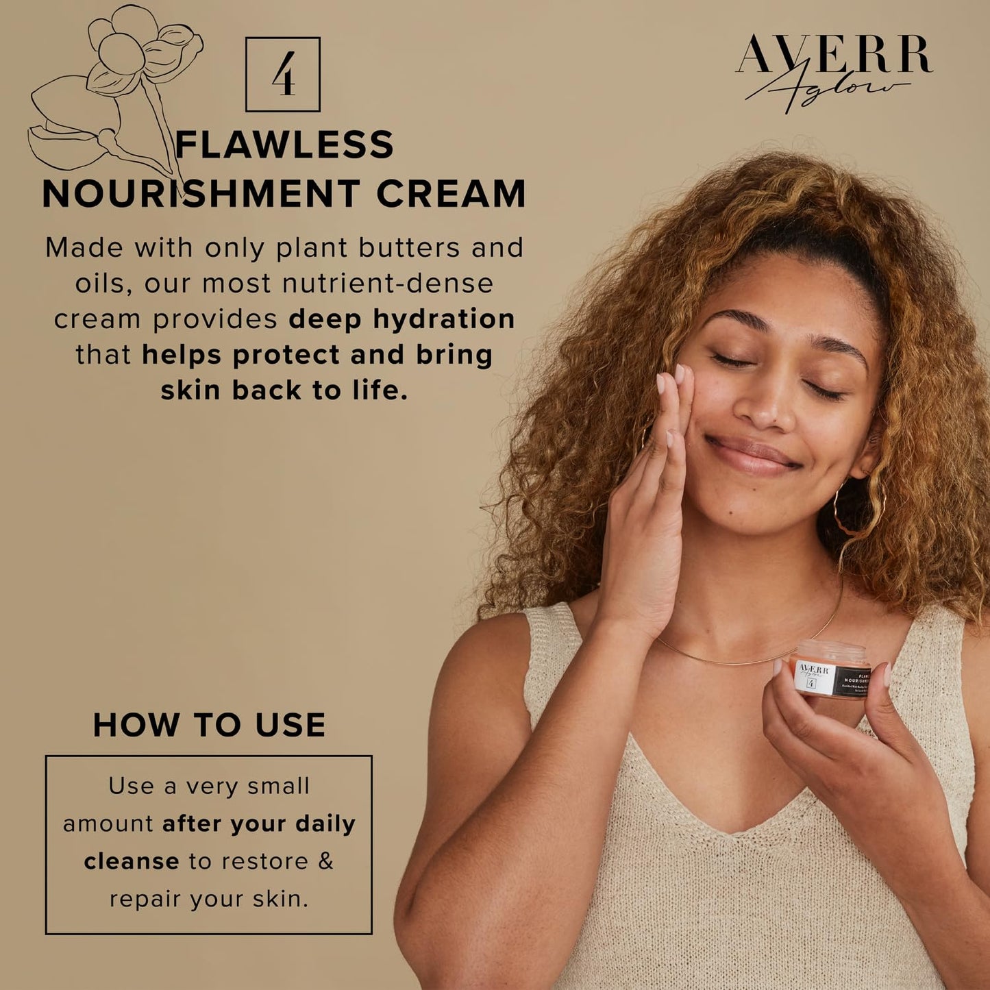 Averr Aglow Clear Skin Kit, Acne Treatment Kit, Face Skin Care, Breakouts Black Spot Remover, Natural Solution 4PC, Control Blemishes & Redness, All Natural Face Care Solution Set