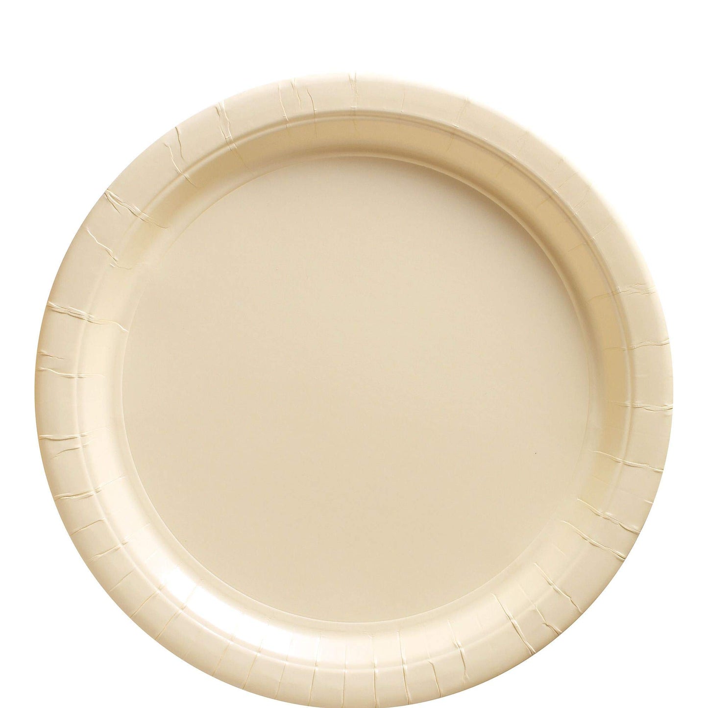 Platos de Papel Amscan Ivory 22.8 cm para Fiesta