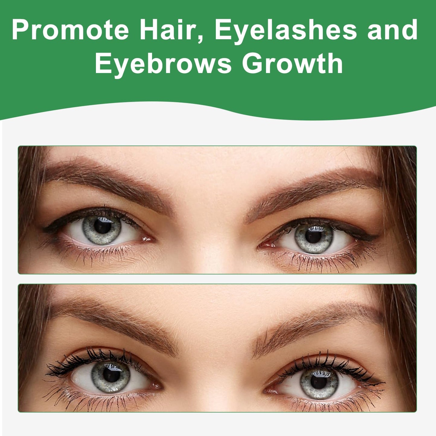 Aceite de Ricino Orgánico Estimulante para Cabello, Pestañas y Cejas - Promueve Crecimiento Natural - Hidratante 120ml