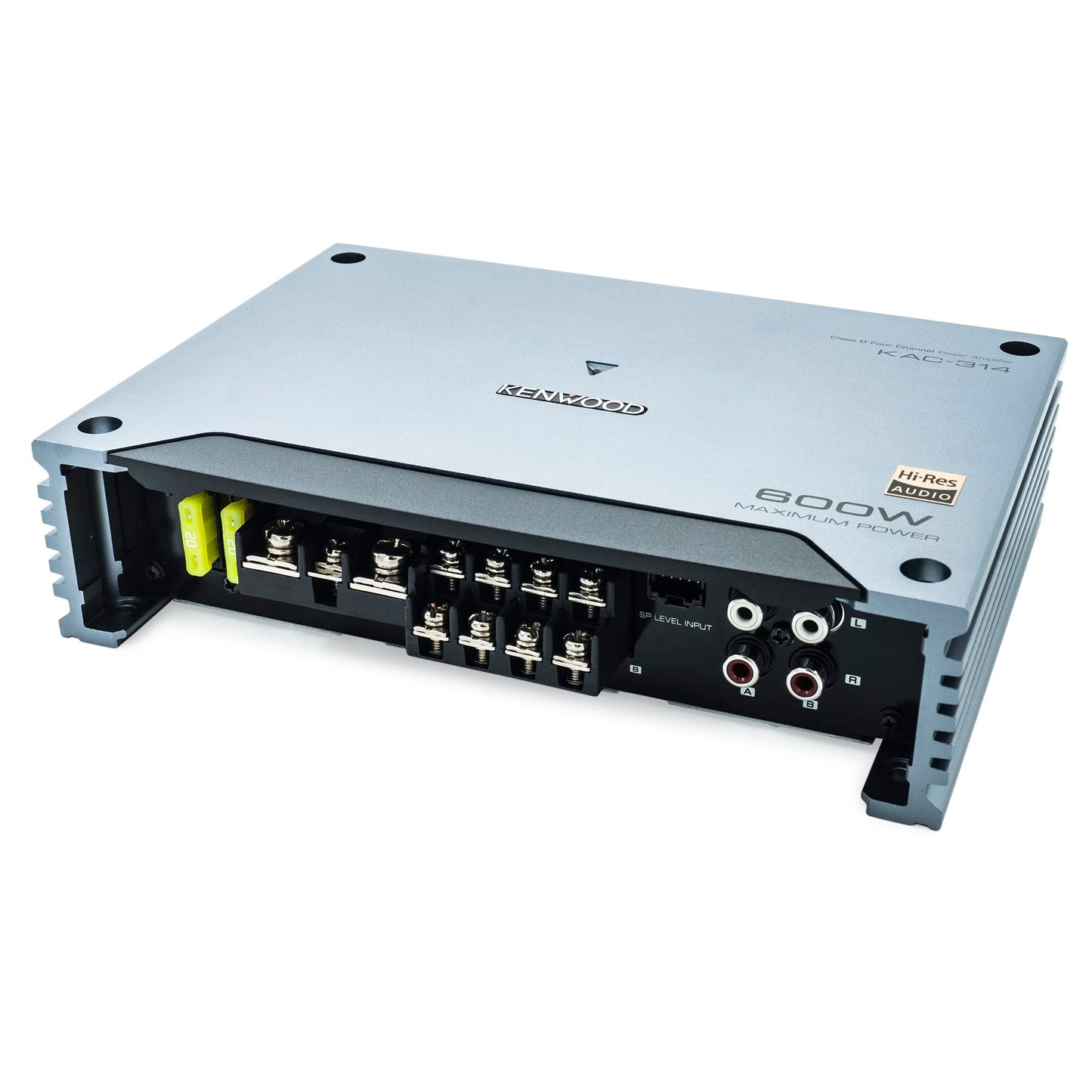 Amplificador Estéreo para Coche KENWOOD Serie Concert Negro Diferenciador: 4-Channel 50W x 4