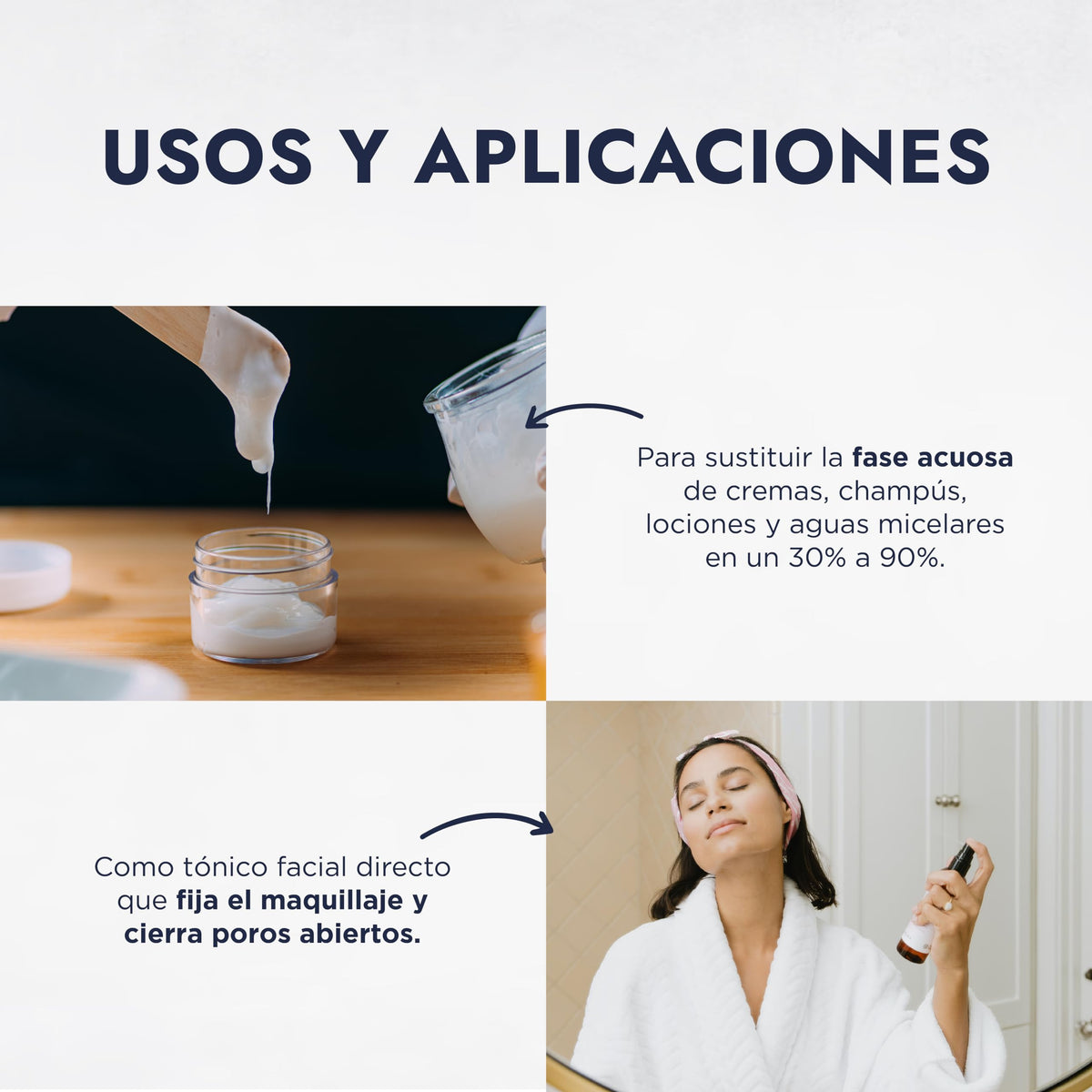 HEBBE - Hidrolato de Hamamelis 1 L | Estimula Colágeno | Fijador de Maquillaje | Ideal para Pieles Sensibles | Efecto Anti-Edad